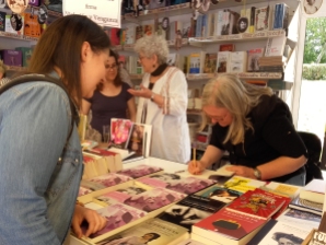 Pilar Bellver en la Feria del Libro de Madrid